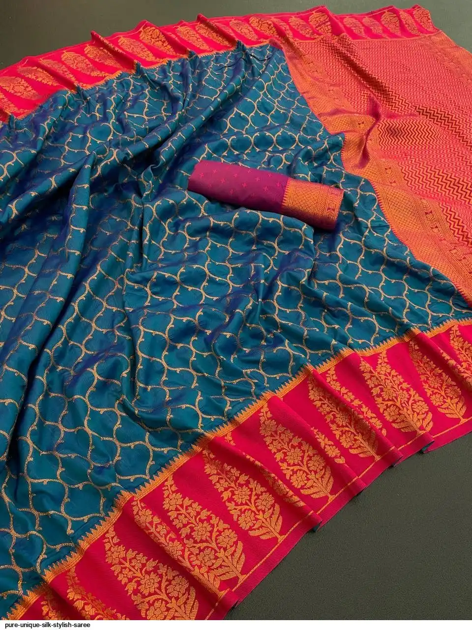 PURE UNIQUE SILK STYLISH SAREE
