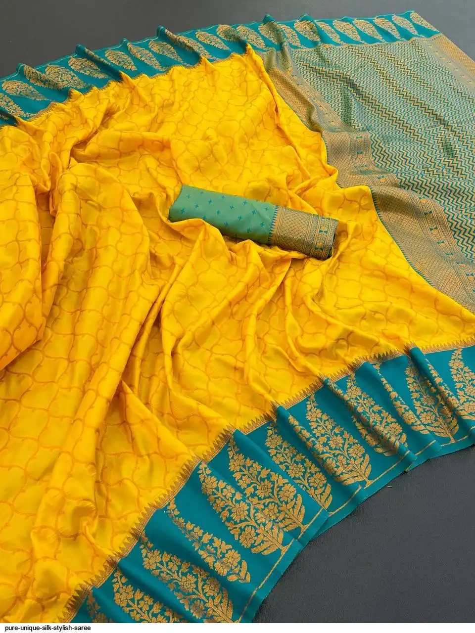 PURE UNIQUE SILK STYLISH SAREE