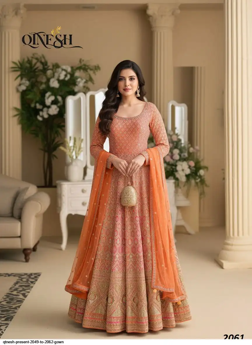 QTNESH PRESENT 2049 TO 2062 GOWN 2061