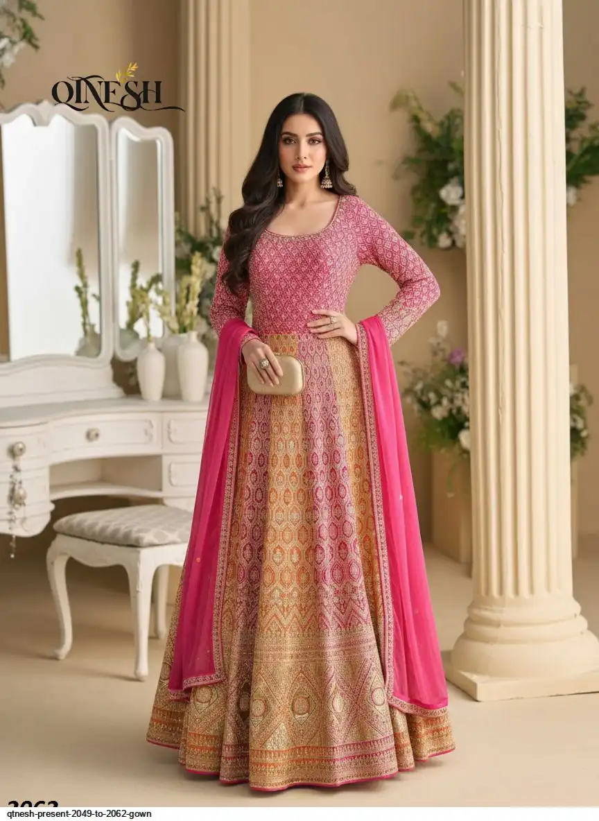 QTNESH PRESENT 2049 TO 2062 GOWN 2062