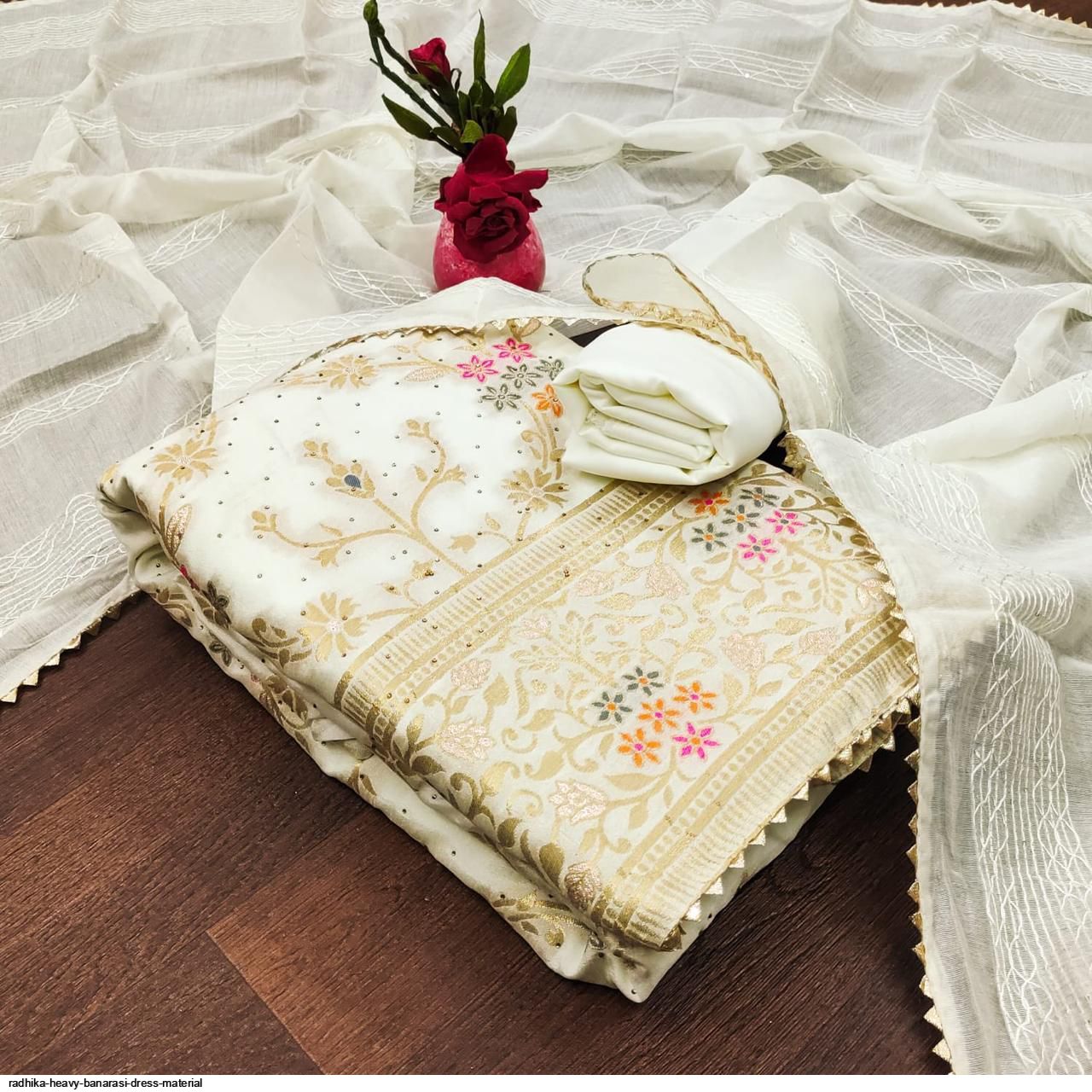 Banarasi dress material sales