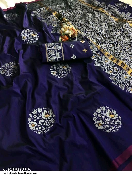 RADHIKA LICHI SILK SAREE D
