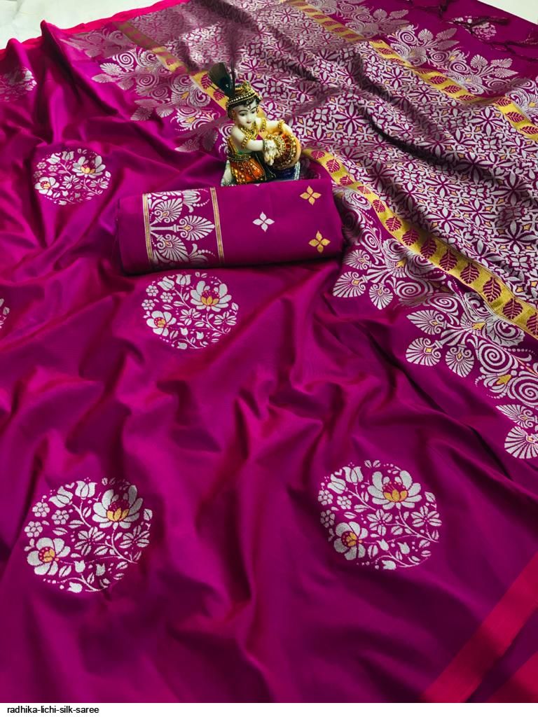RADHIKA LICHI SILK SAREE C