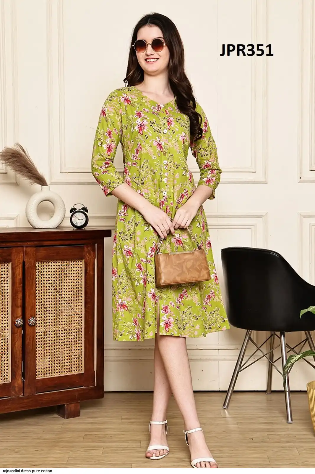 RAJNANDINI DRESS PURE COTTON 351