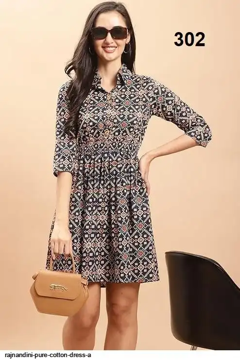 RAJNANDINI PURE COTTON DRESS A 302