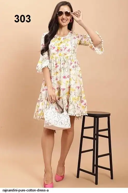 RAJNANDINI PURE COTTON DRESS A 303