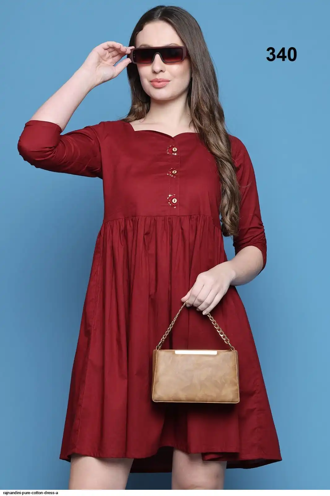 RAJNANDINI PURE COTTON DRESS A 340