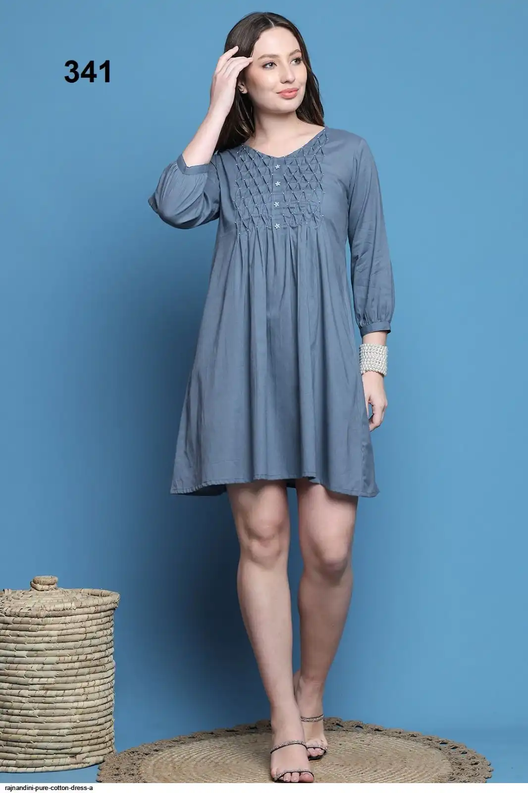 RAJNANDINI PURE COTTON DRESS A 341