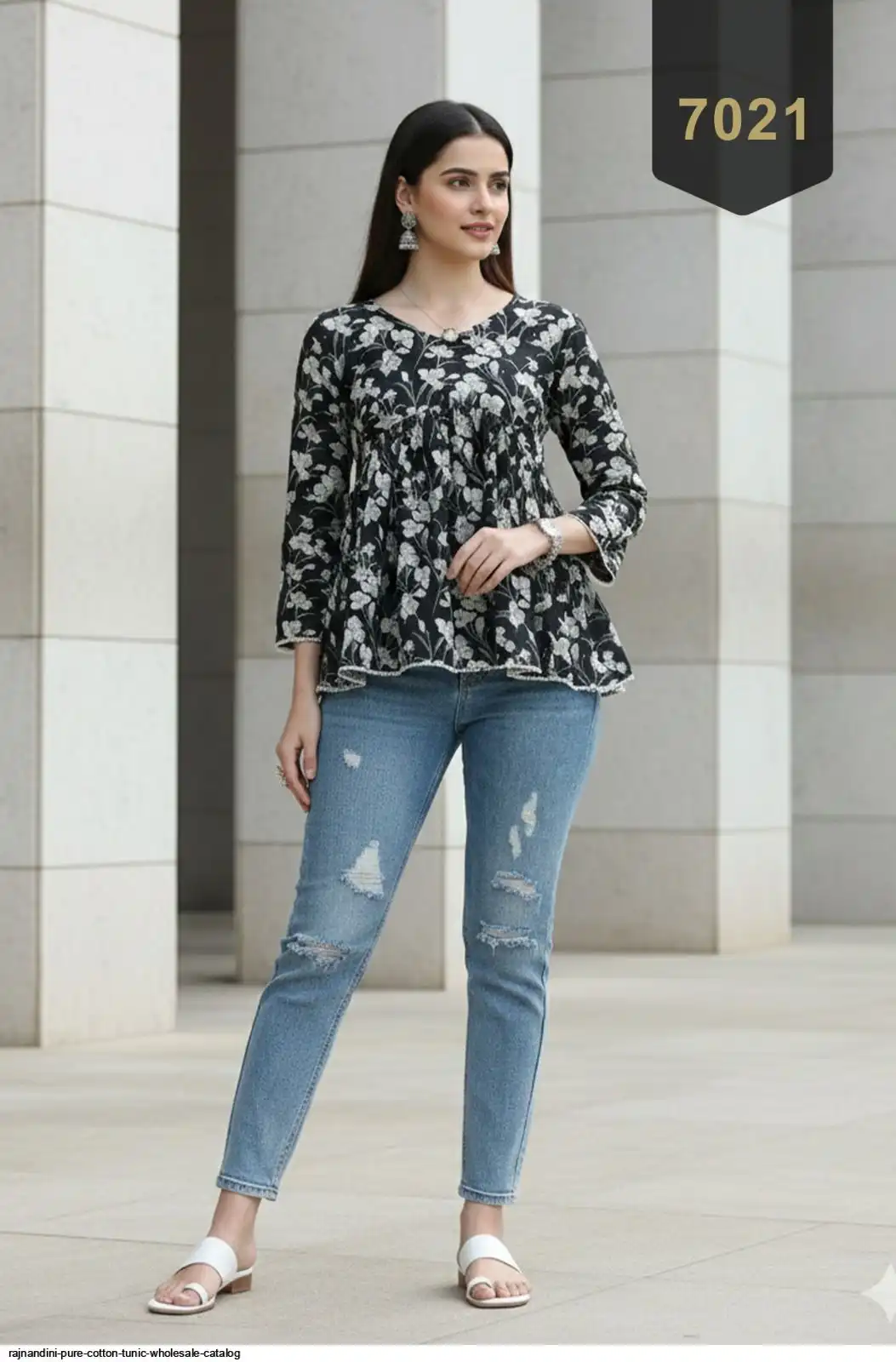 RAJNANDINI PURE COTTON TUNIC WHOLESALE CATALOG 6