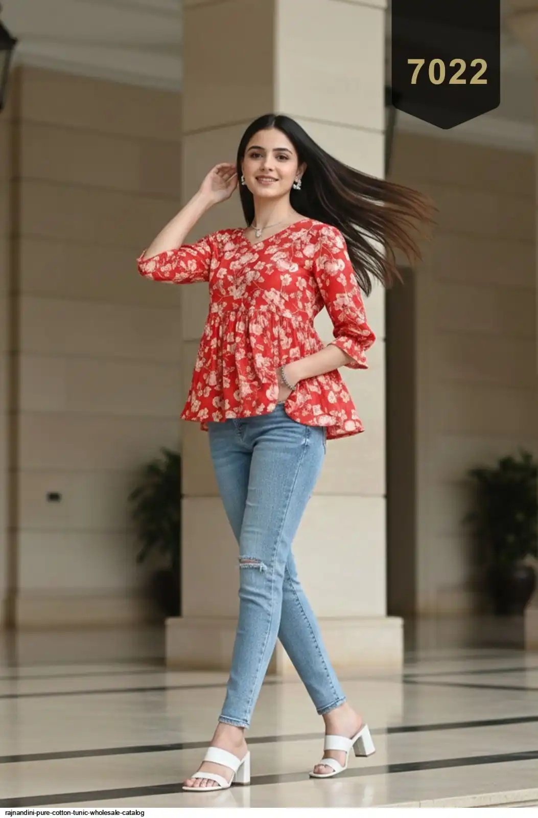 RAJNANDINI PURE COTTON TUNIC WHOLESALE CATALOG 7