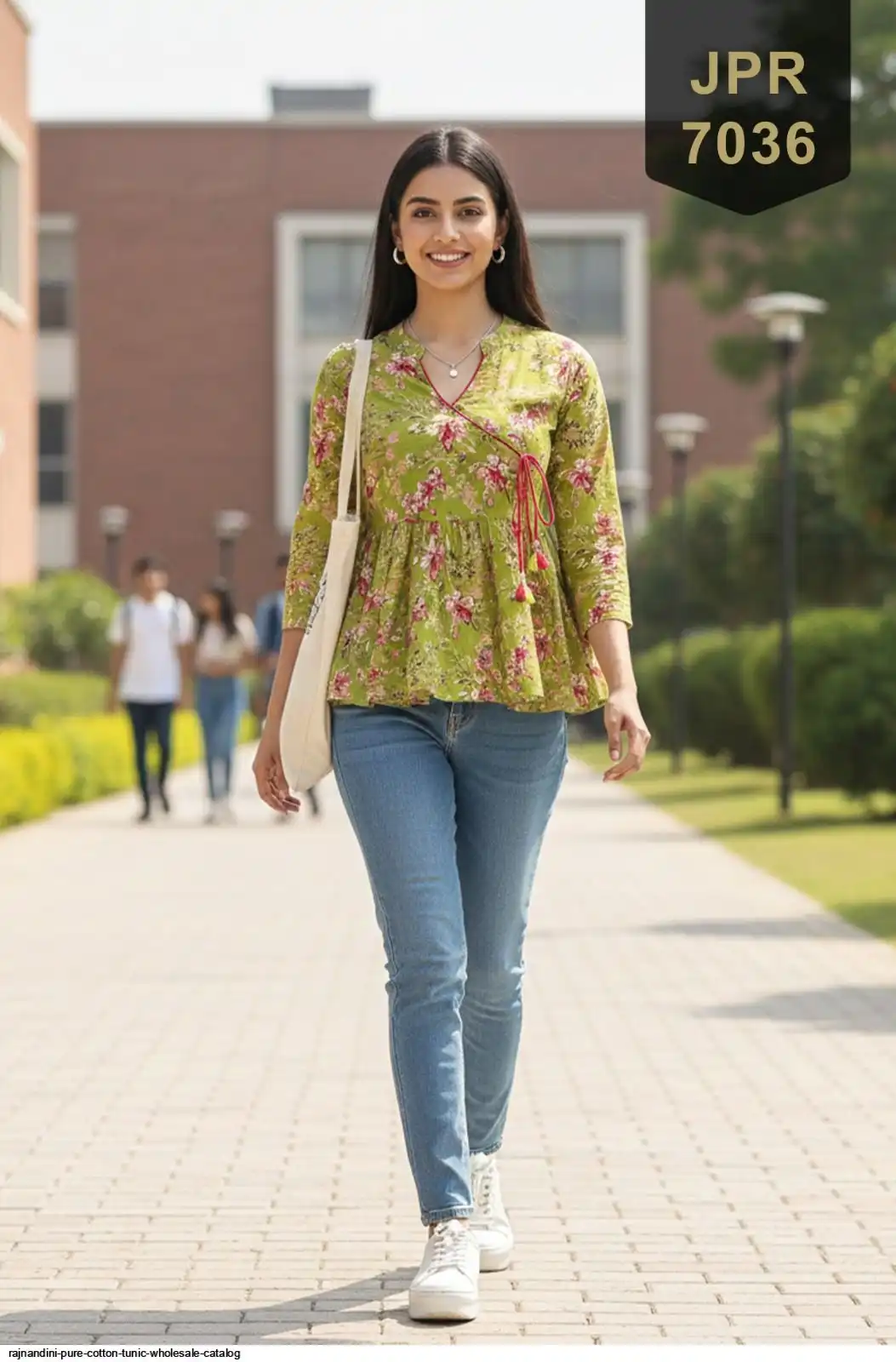 RAJNANDINI PURE COTTON TUNIC WHOLESALE CATALOG 8