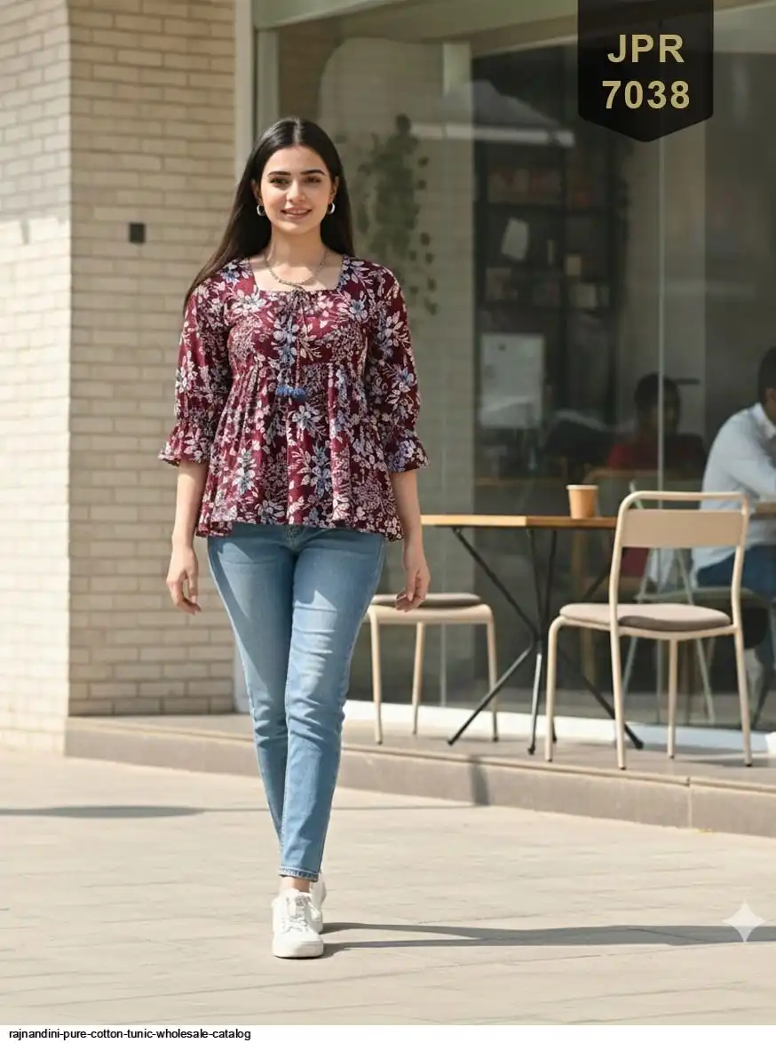 RAJNANDINI PURE COTTON TUNIC WHOLESALE CATALOG 10