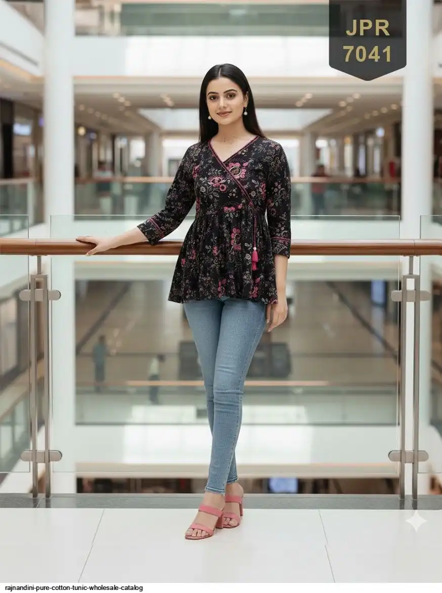 RAJNANDINI PURE COTTON TUNIC WHOLESALE CATALOG 11