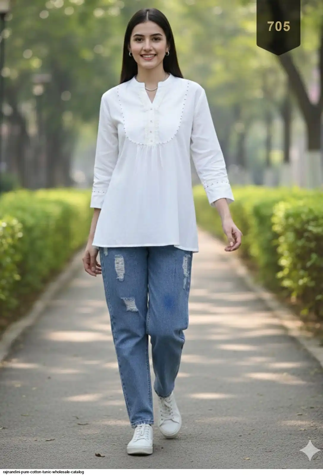 RAJNANDINI PURE COTTON TUNIC WHOLESALE CATALOG 12