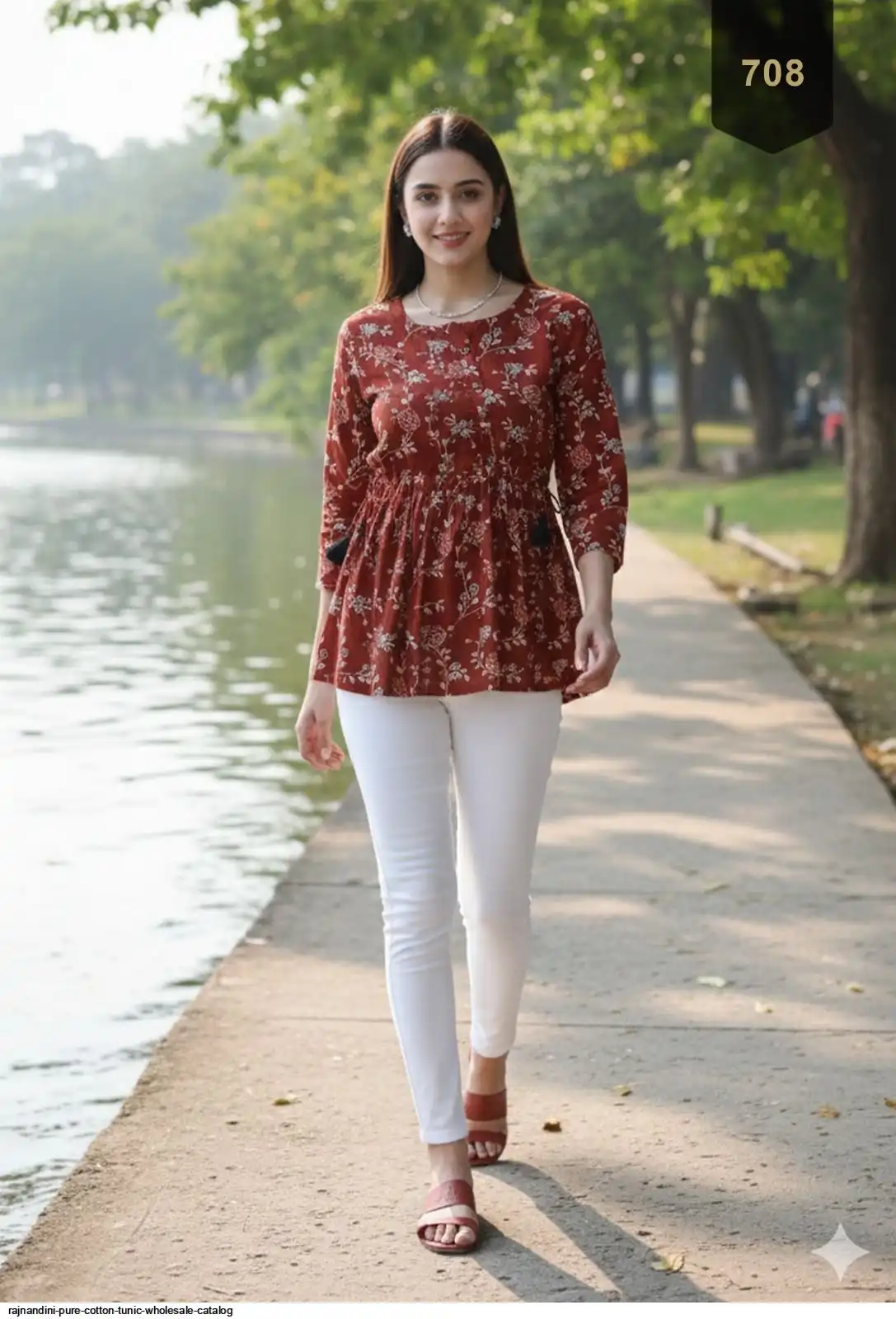 RAJNANDINI PURE COTTON TUNIC WHOLESALE CATALOG 16
