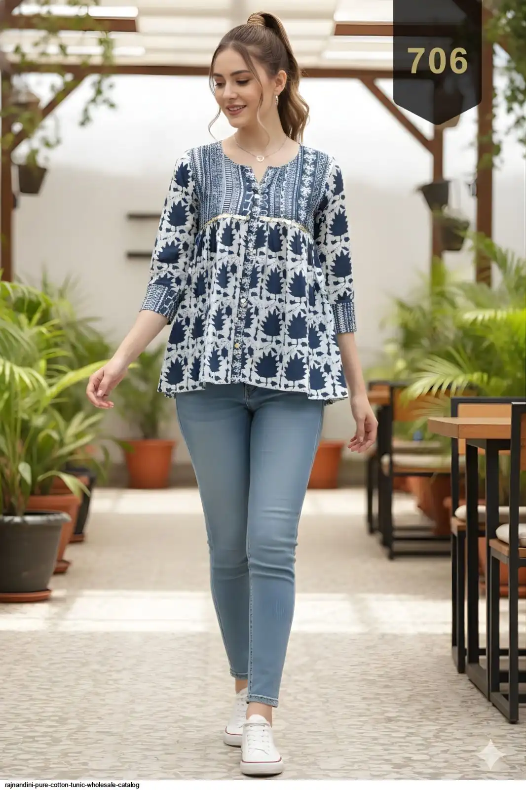 RAJNANDINI PURE COTTON TUNIC WHOLESALE CATALOG 14