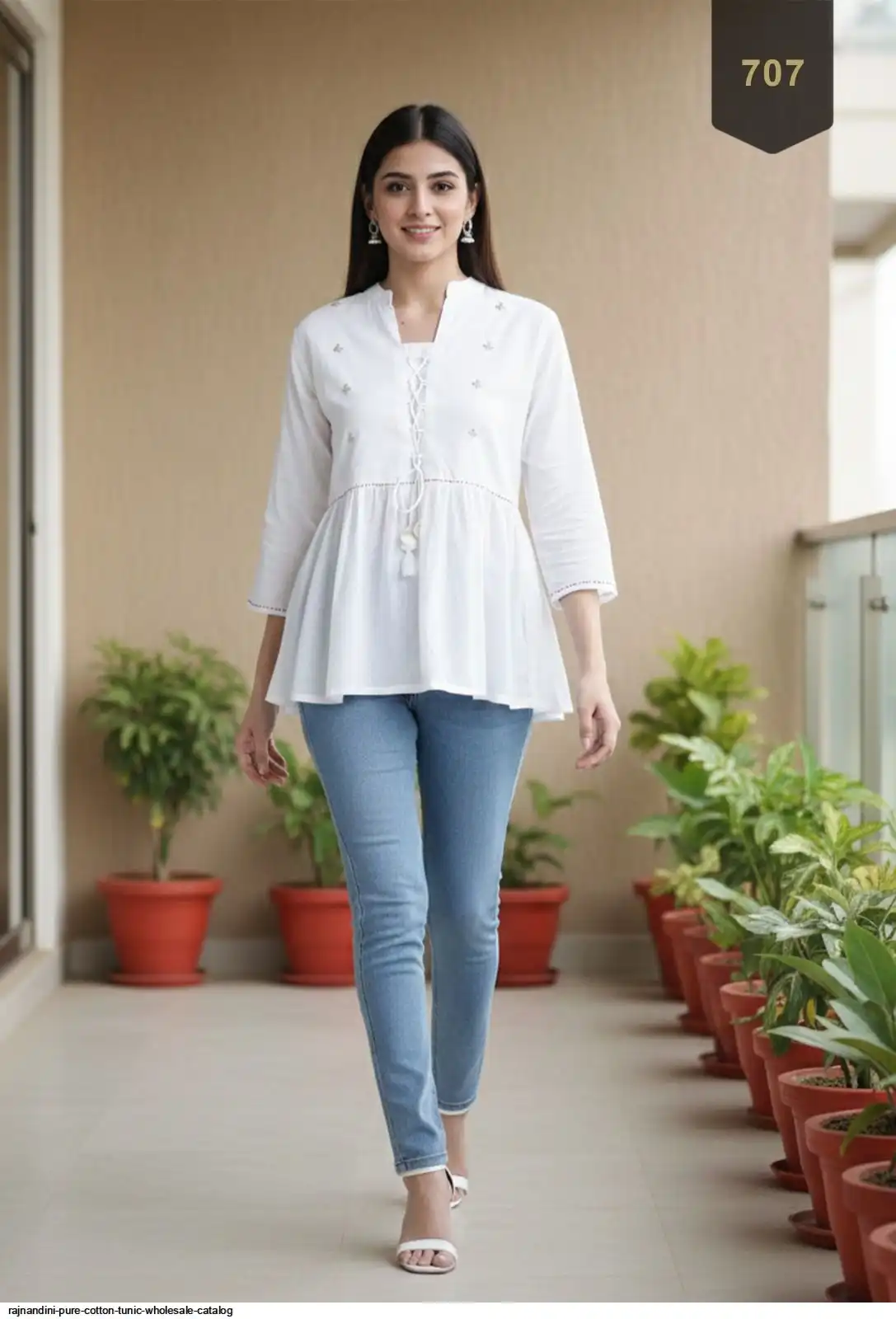 RAJNANDINI PURE COTTON TUNIC WHOLESALE CATALOG 15