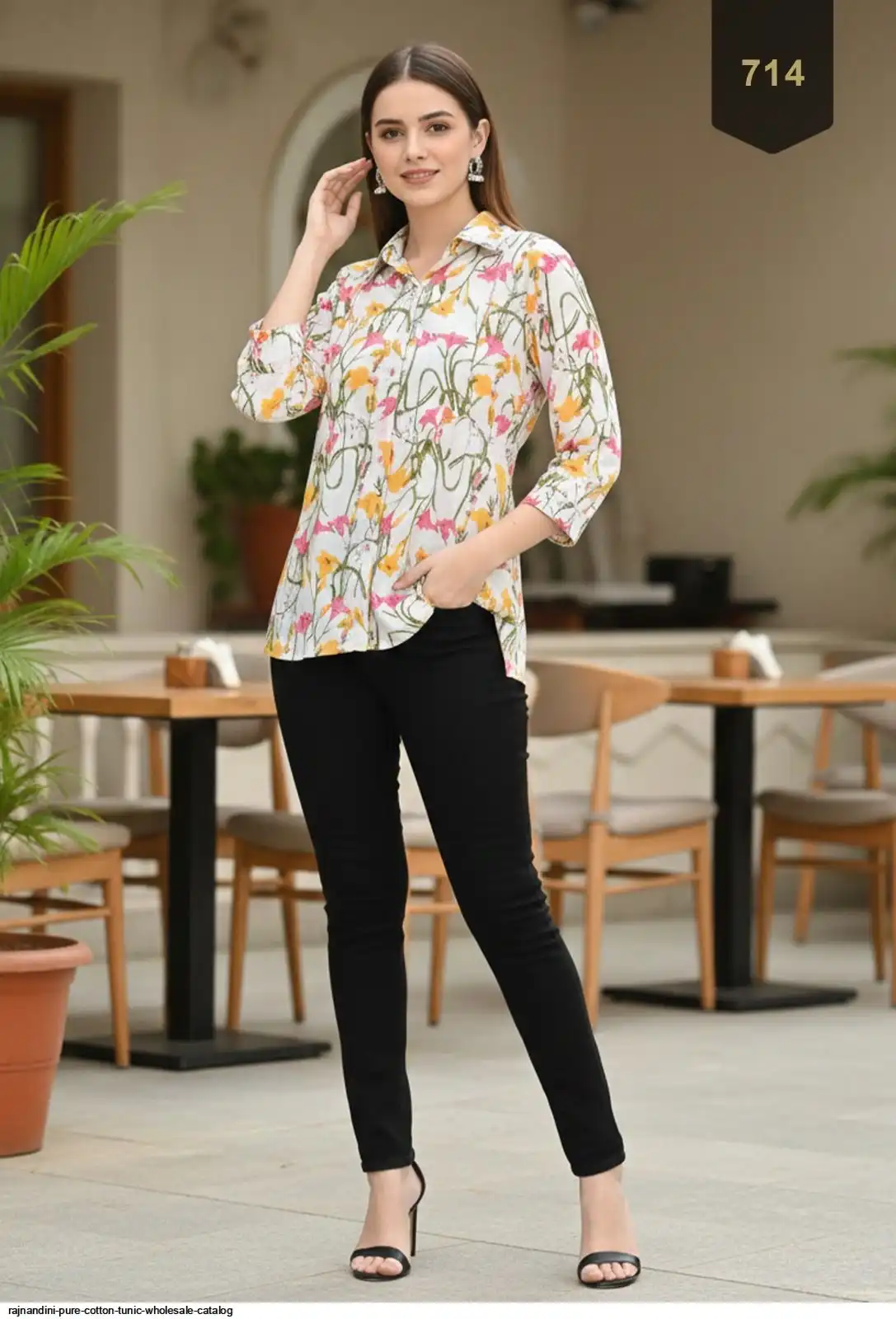 RAJNANDINI PURE COTTON TUNIC WHOLESALE CATALOG 21