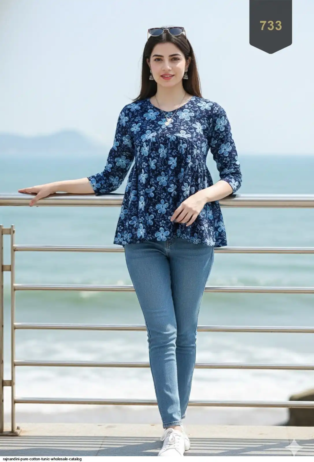 RAJNANDINI PURE COTTON TUNIC WHOLESALE CATALOG 24