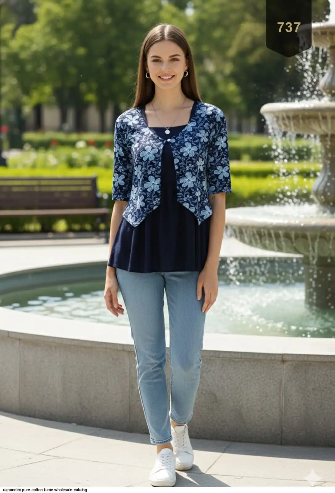 RAJNANDINI PURE COTTON TUNIC WHOLESALE CATALOG 26