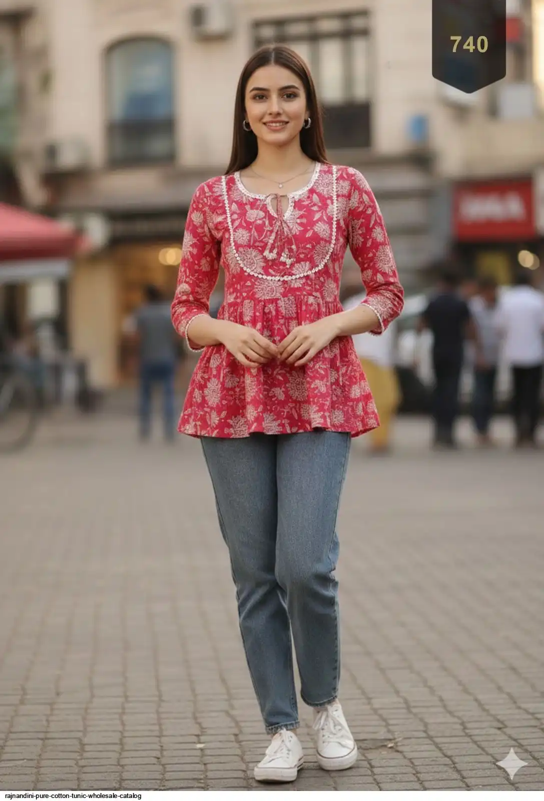 RAJNANDINI PURE COTTON TUNIC WHOLESALE CATALOG 28