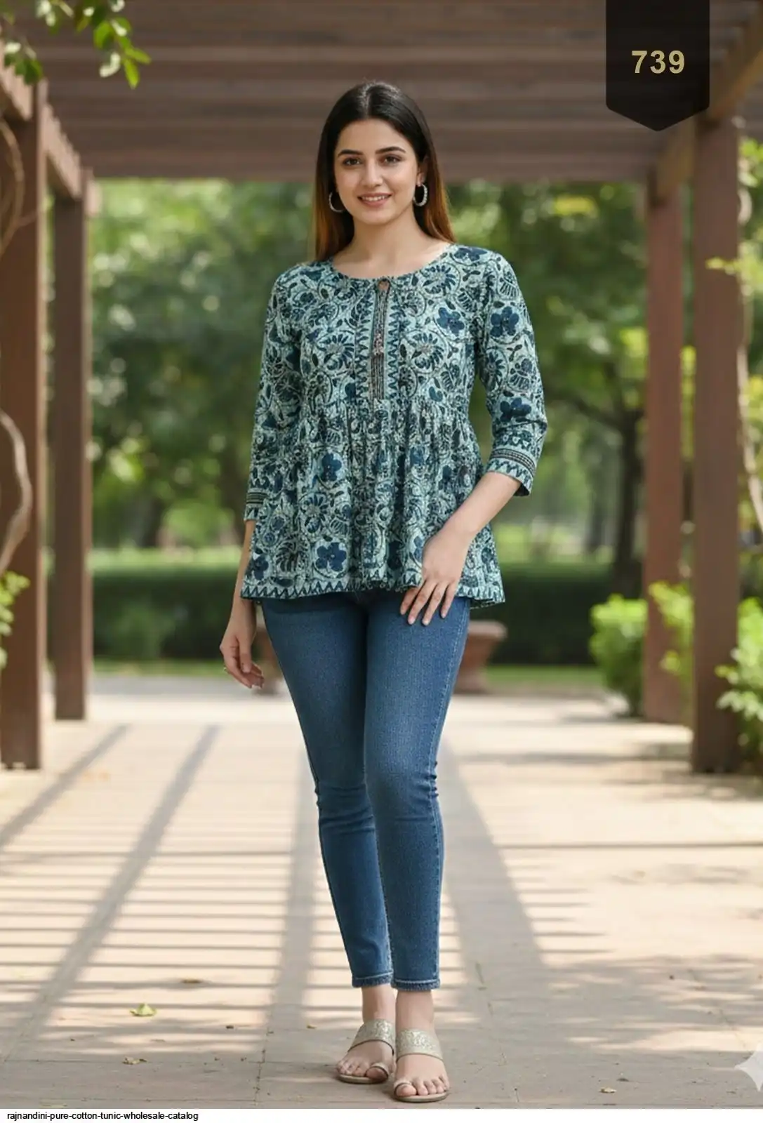 RAJNANDINI PURE COTTON TUNIC WHOLESALE CATALOG 27