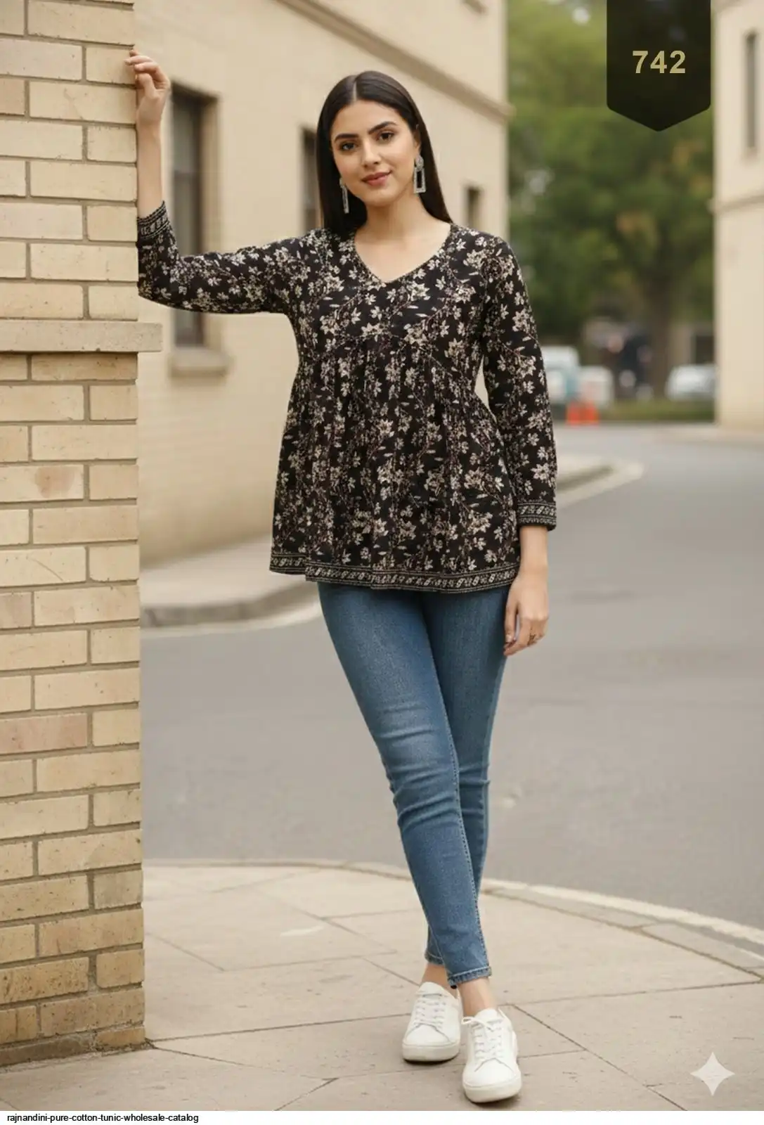 RAJNANDINI PURE COTTON TUNIC WHOLESALE CATALOG 30