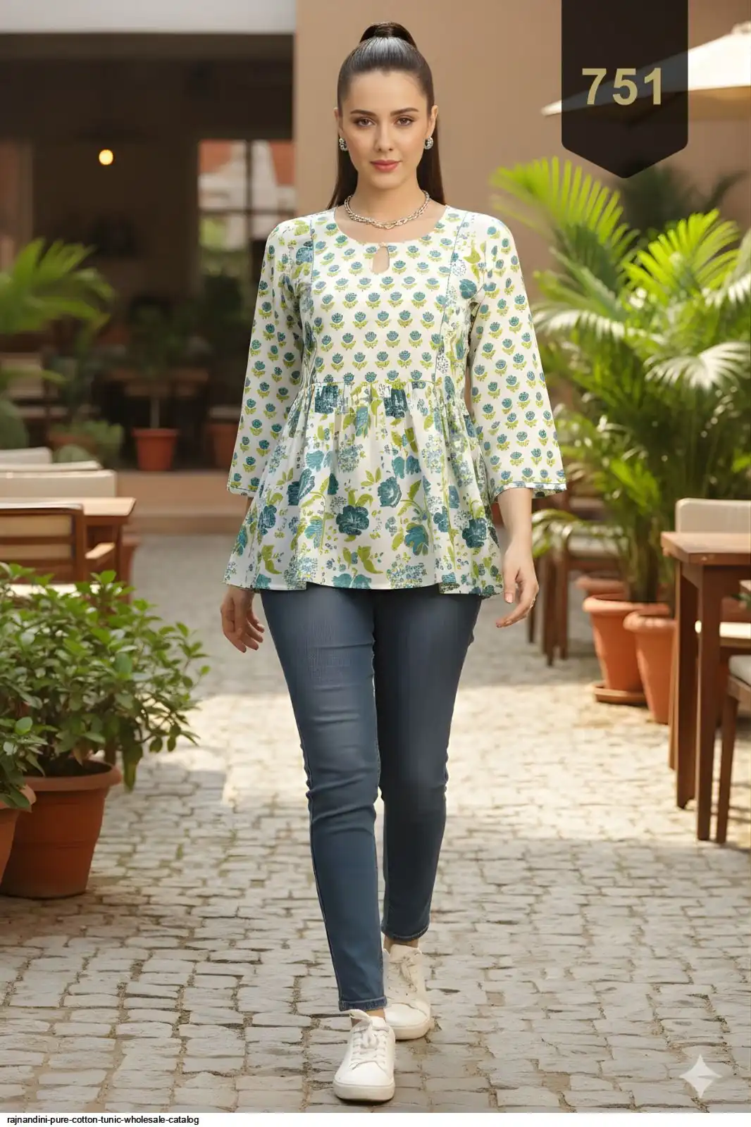 RAJNANDINI PURE COTTON TUNIC WHOLESALE CATALOG 33