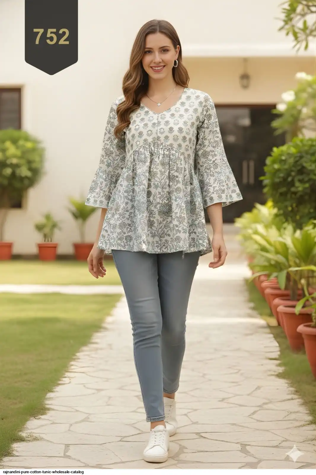 RAJNANDINI PURE COTTON TUNIC WHOLESALE CATALOG 34