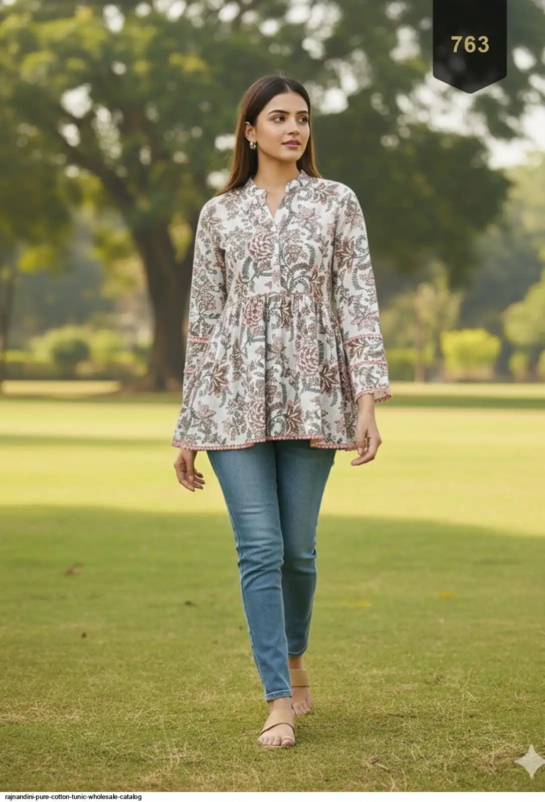 RAJNANDINI PURE COTTON TUNIC WHOLESALE CATALOG 39