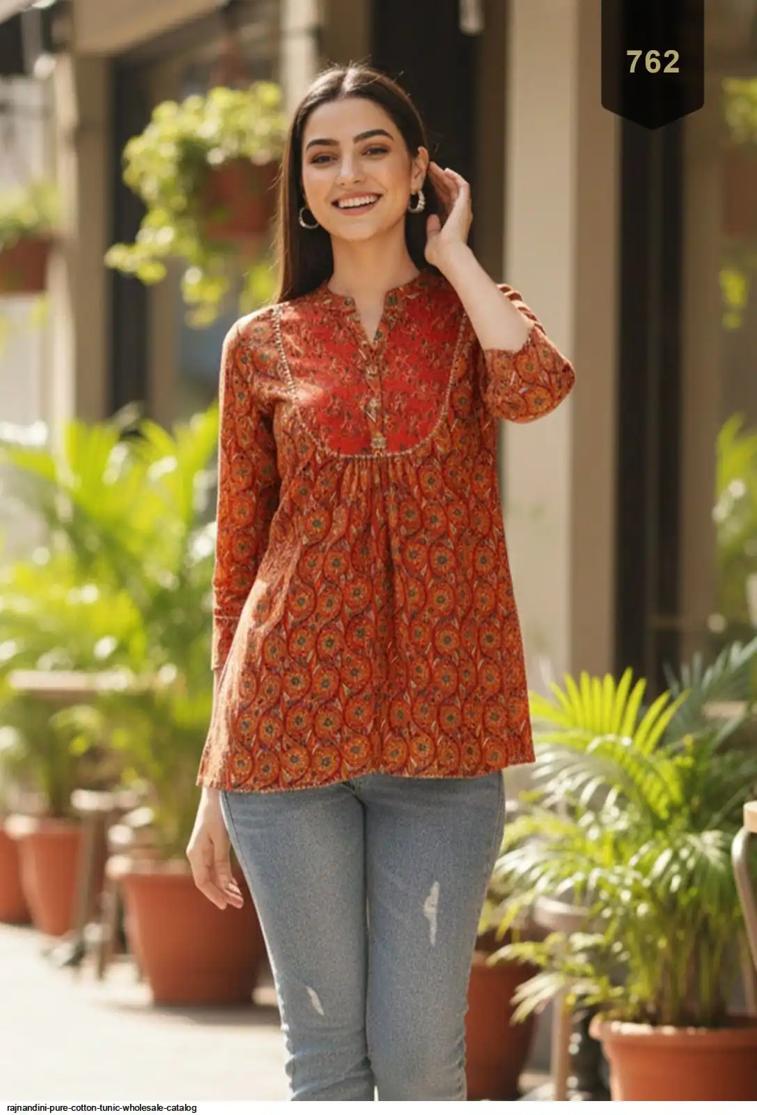 RAJNANDINI PURE COTTON TUNIC WHOLESALE CATALOG 38