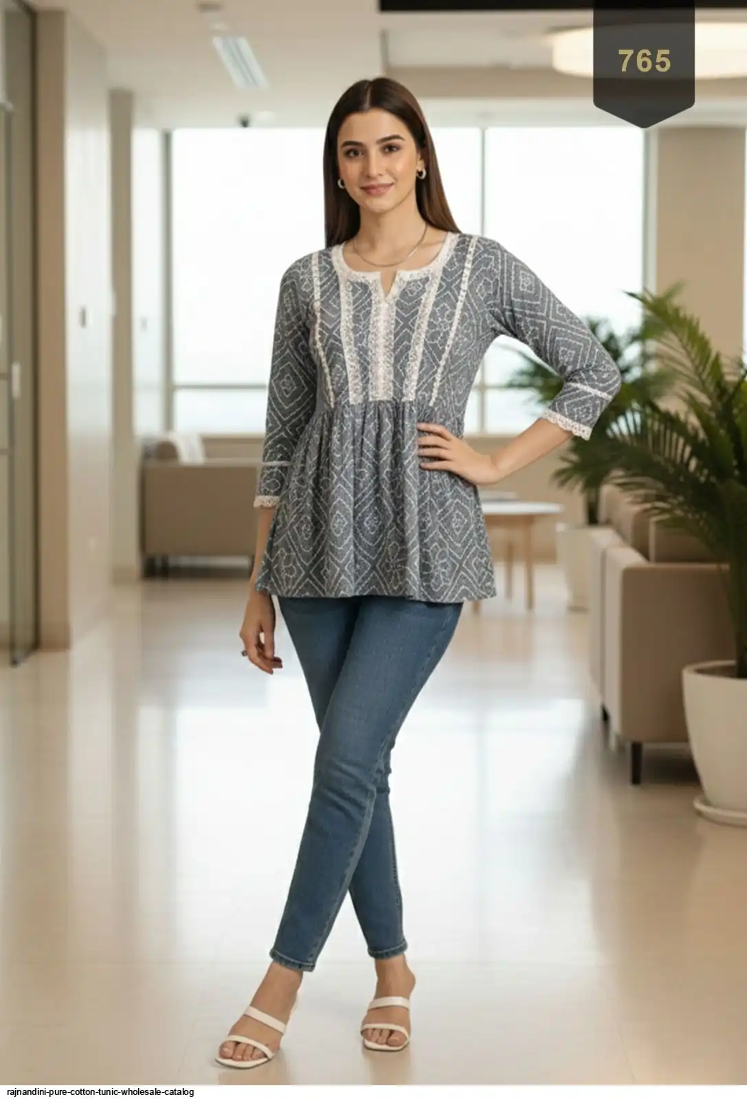 RAJNANDINI PURE COTTON TUNIC WHOLESALE CATALOG 41