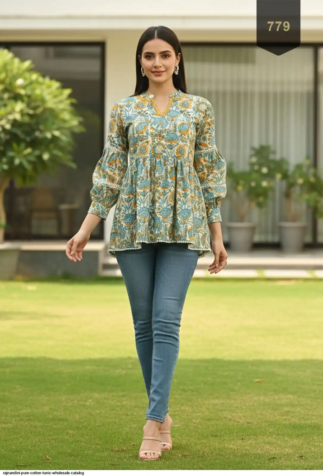 RAJNANDINI PURE COTTON TUNIC WHOLESALE CATALOG 45