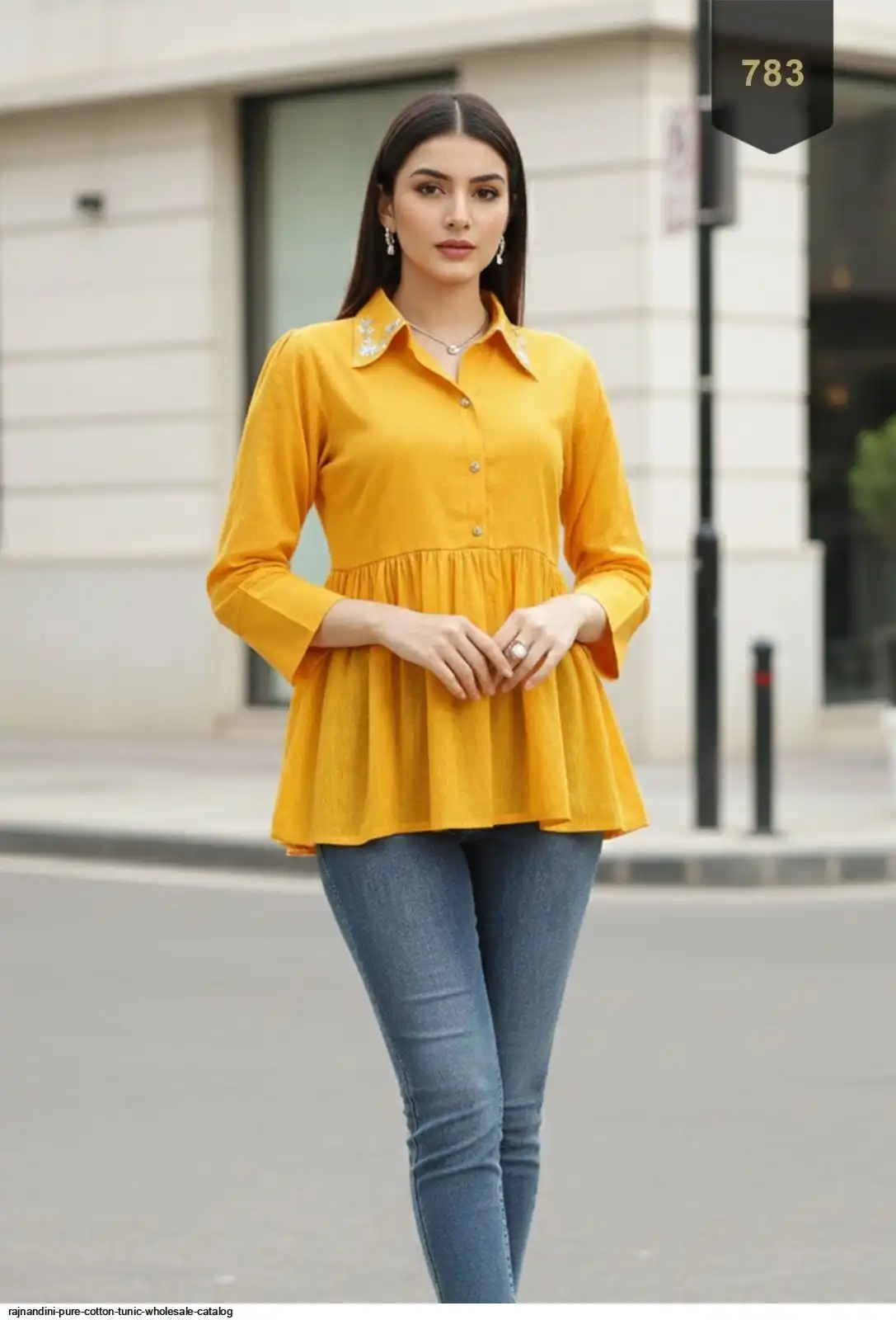 RAJNANDINI PURE COTTON TUNIC WHOLESALE CATALOG 47