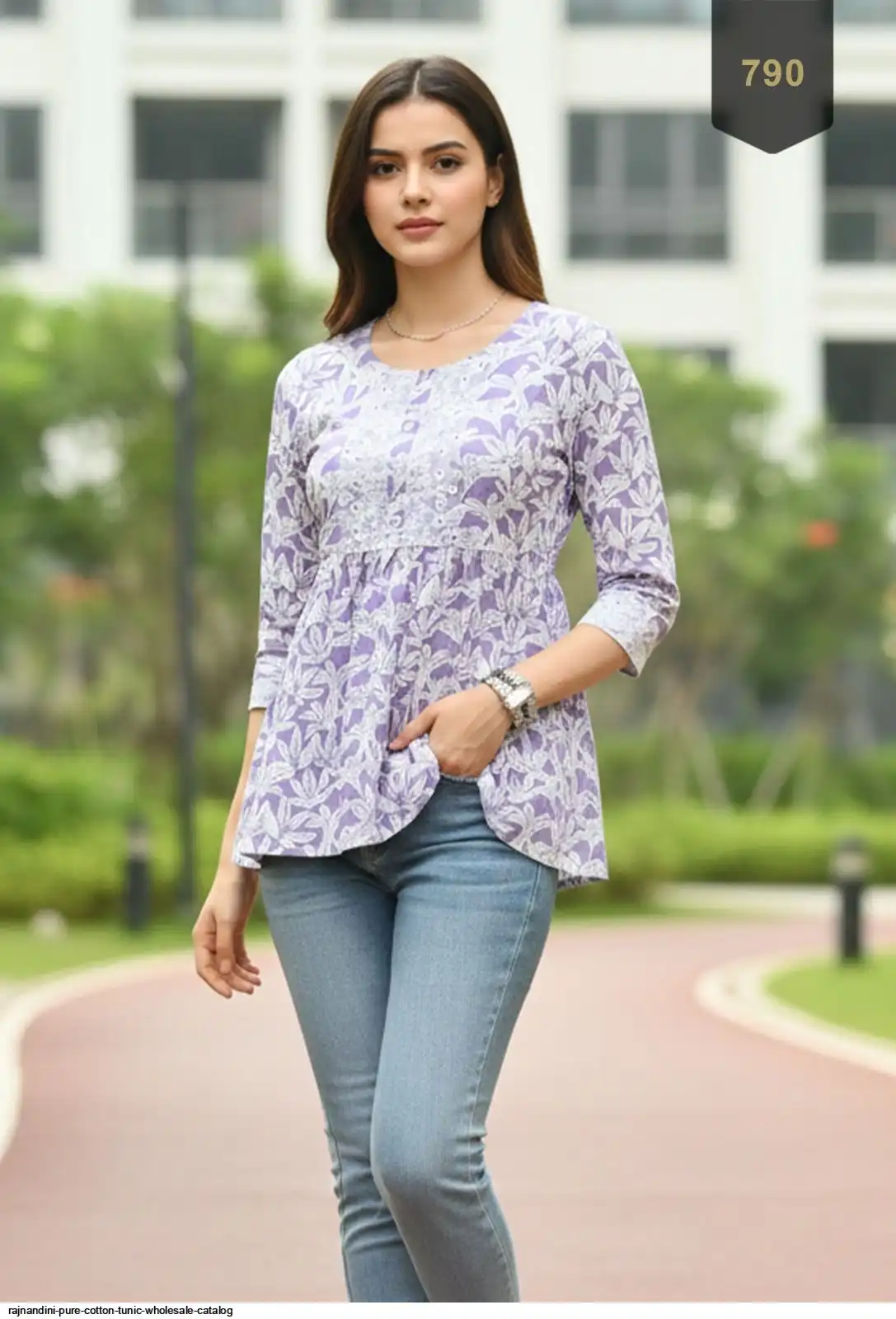 RAJNANDINI PURE COTTON TUNIC WHOLESALE CATALOG 52