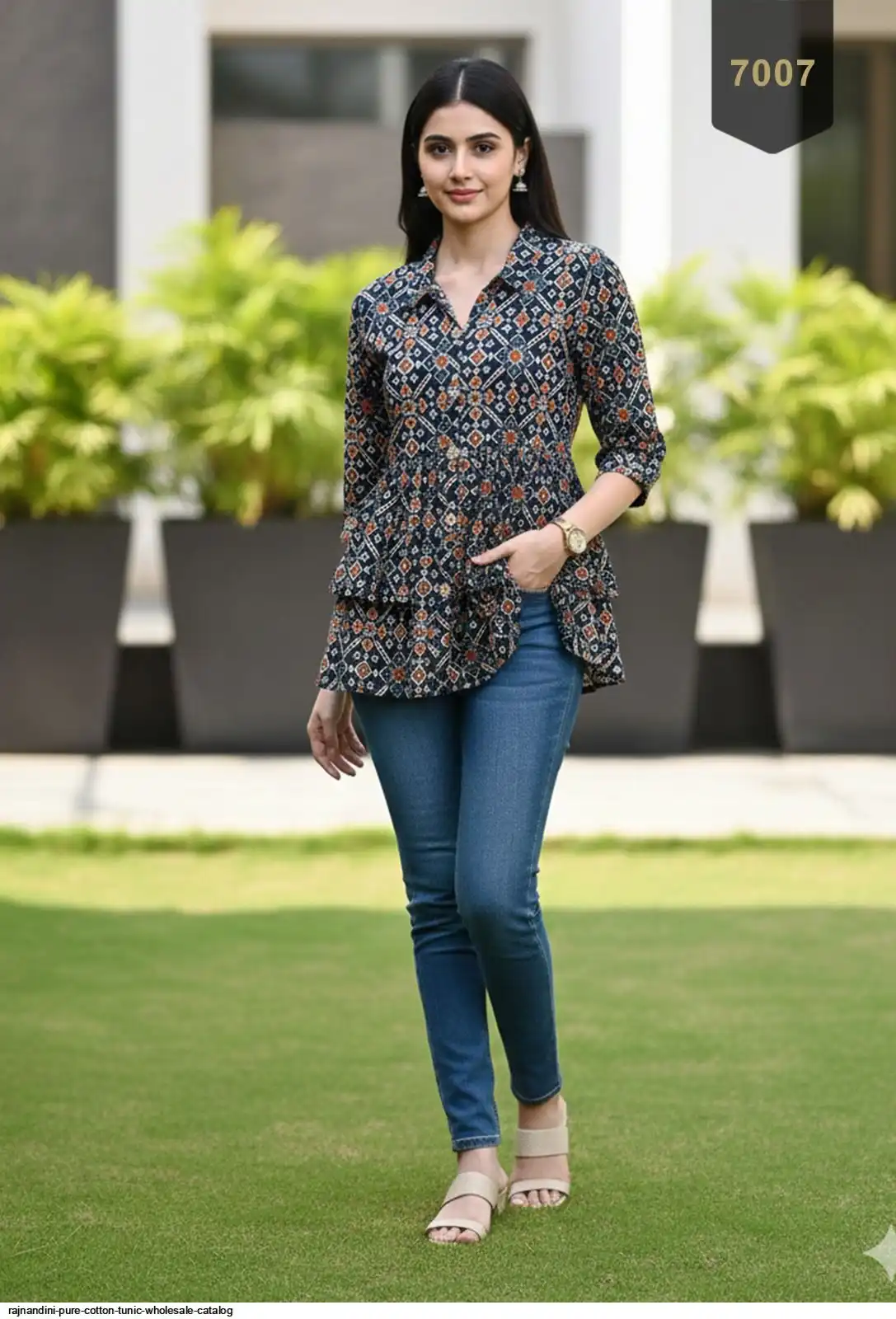 RAJNANDINI PURE COTTON TUNIC WHOLESALE CATALOG 54