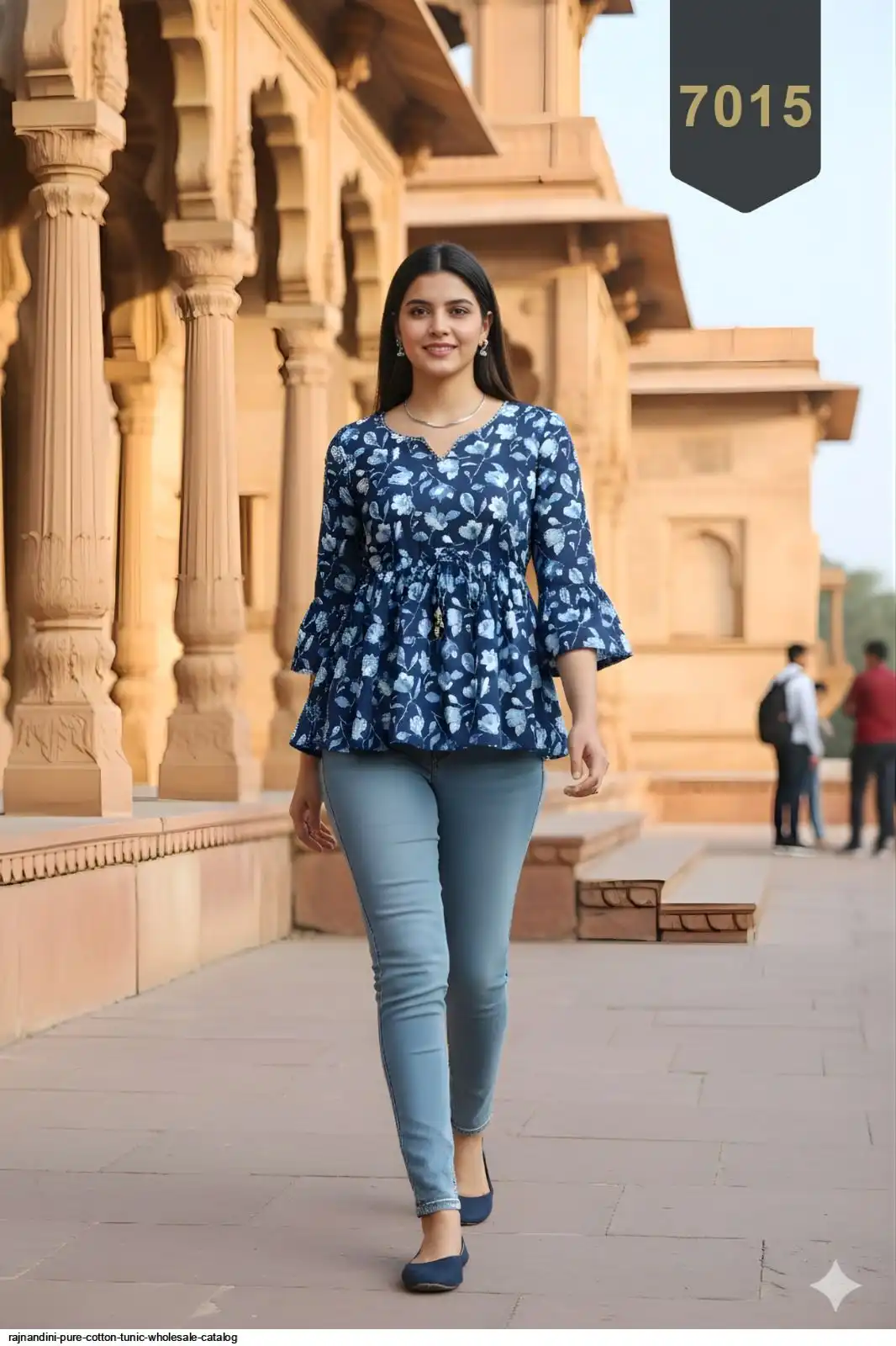 RAJNANDINI PURE COTTON TUNIC WHOLESALE CATALOG 56