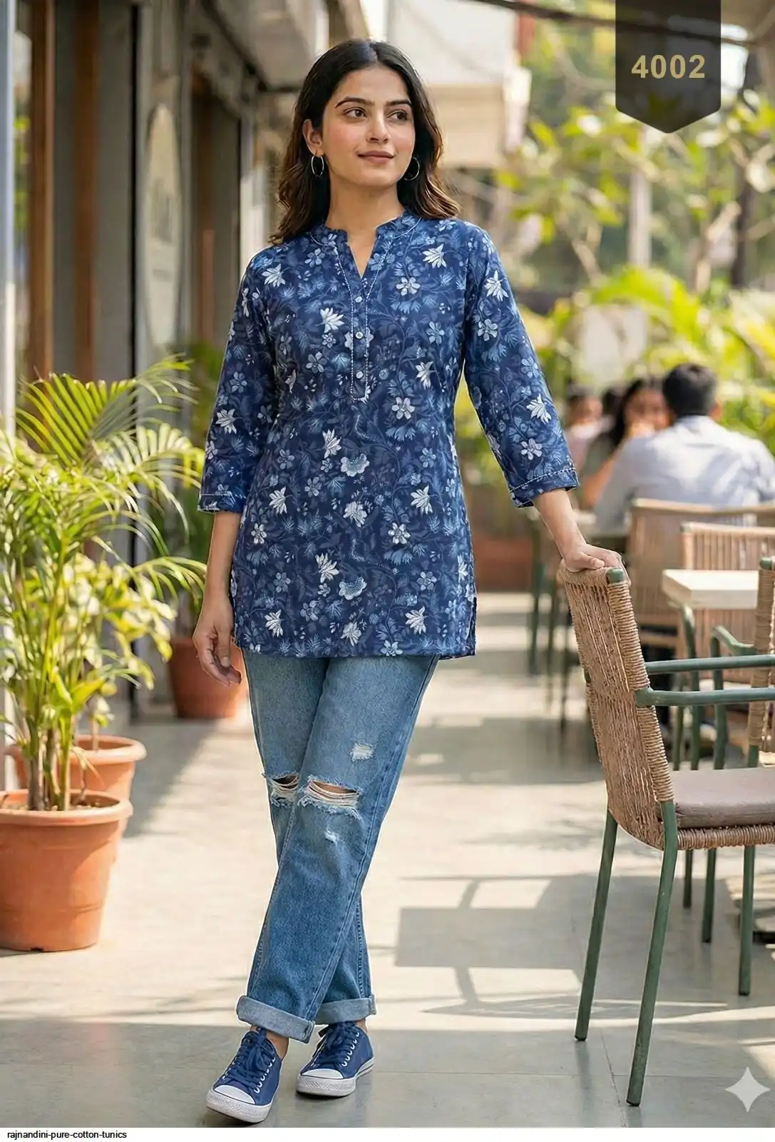 RAJNANDINI PURE COTTON TUNICS 4002