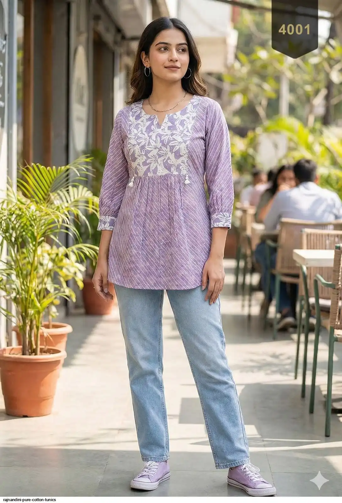 RAJNANDINI PURE COTTON TUNICS 4001