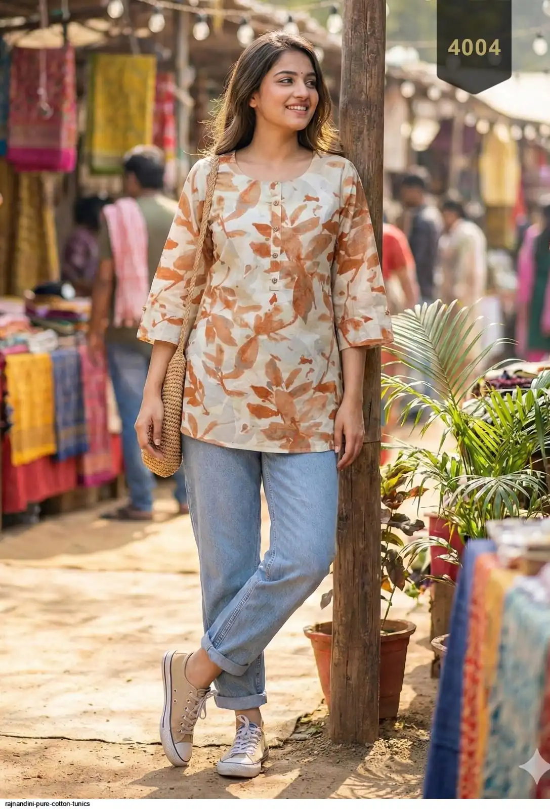 RAJNANDINI PURE COTTON TUNICS 4004
