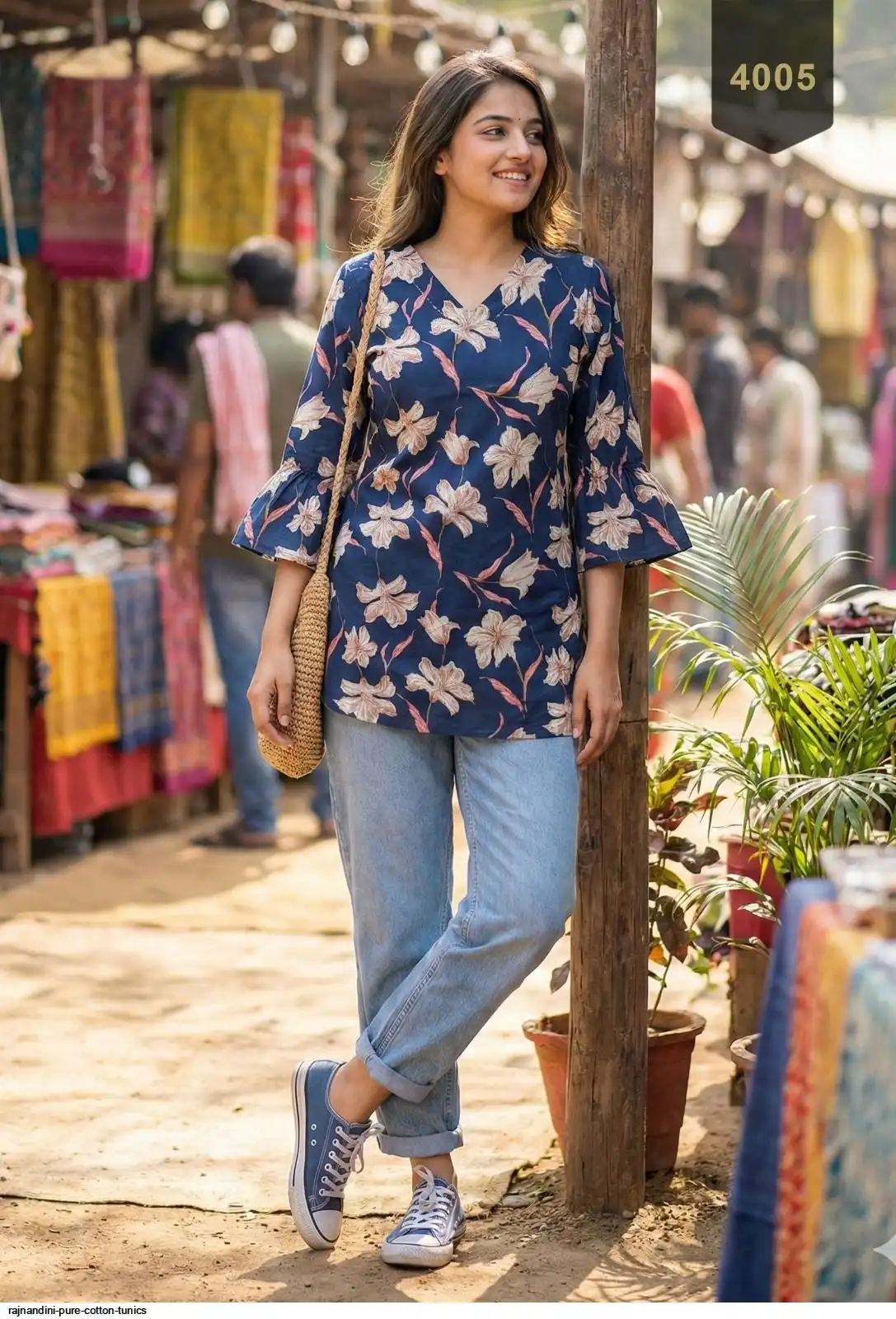 RAJNANDINI PURE COTTON TUNICS 4005