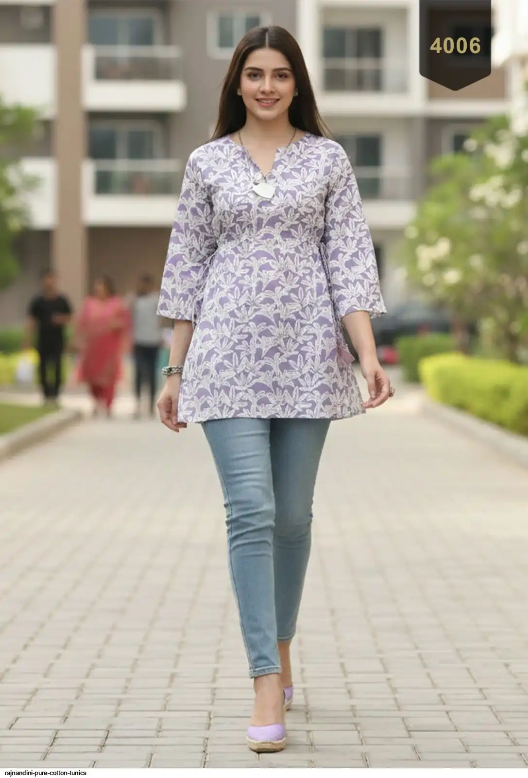 RAJNANDINI PURE COTTON TUNICS 4006