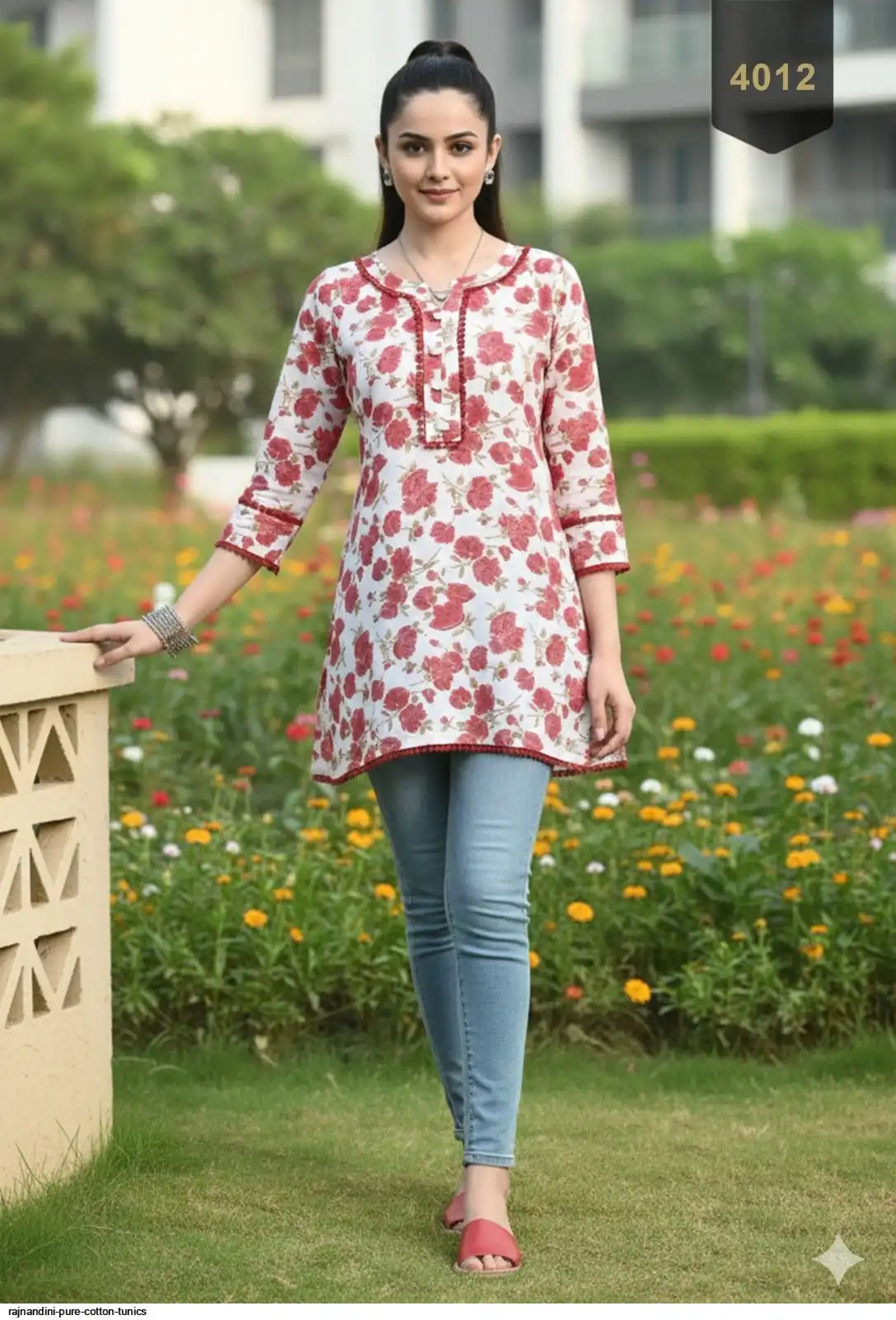 RAJNANDINI PURE COTTON TUNICS 4012