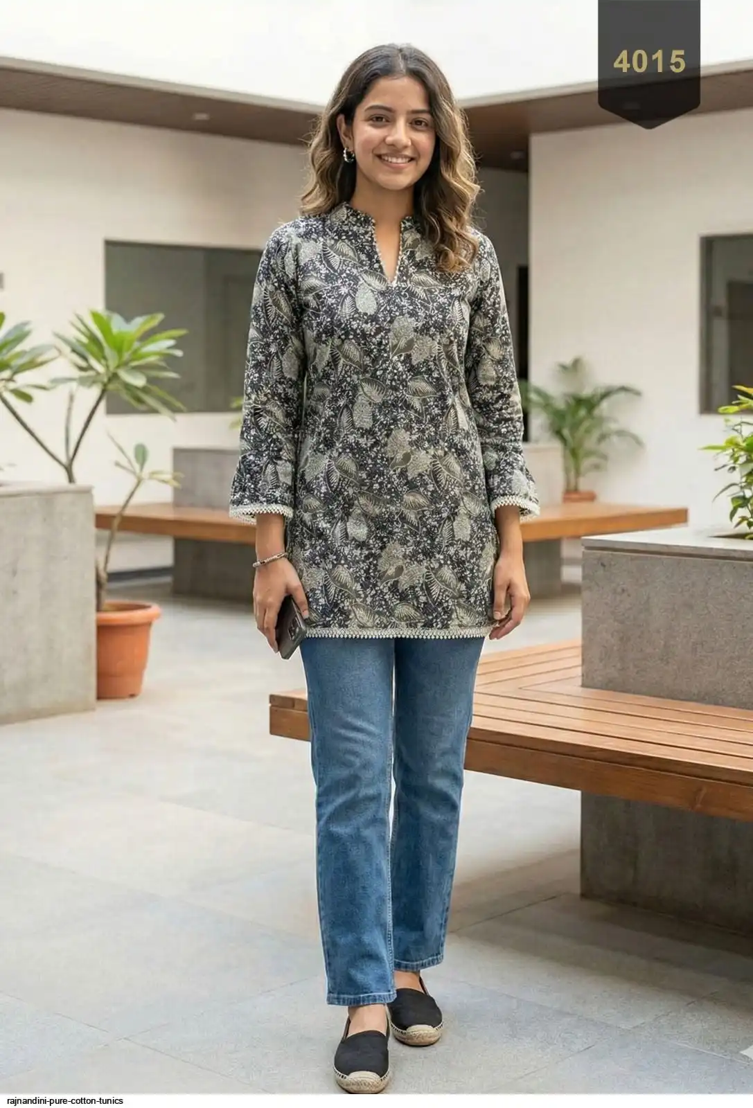 RAJNANDINI PURE COTTON TUNICS 4015