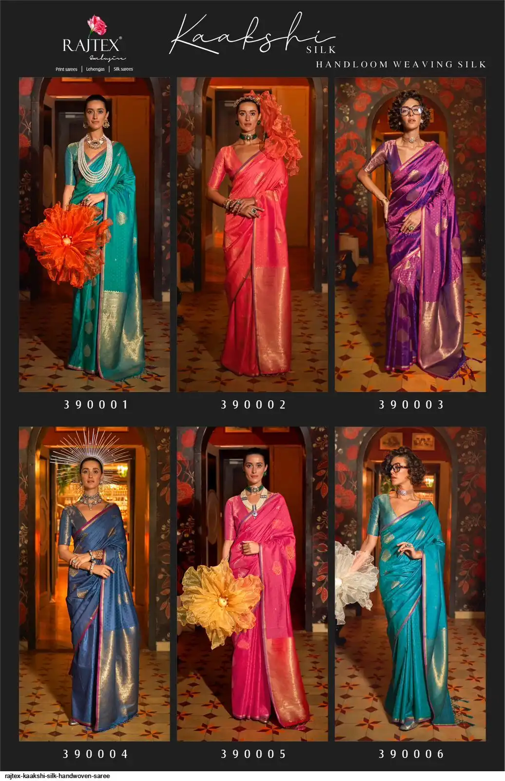 RAJTEX KAAKSHI SILK HANDWOVEN SAREE