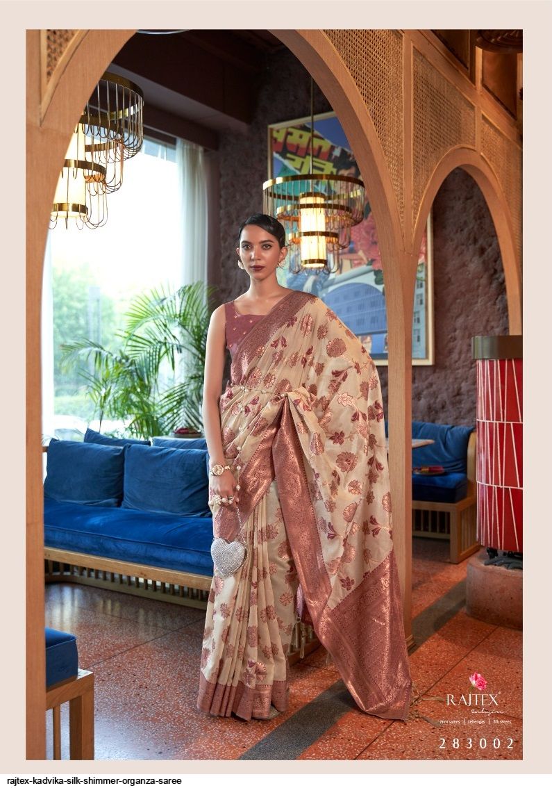 Buy Wedding Wear Soft Organza Silk Saree Wholesale 2023