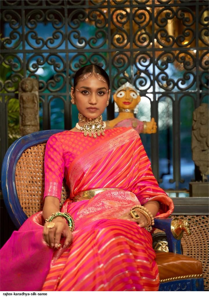 RAJTEX KARADHYA SILK saree RAJTEX KARADHYA SILK saree