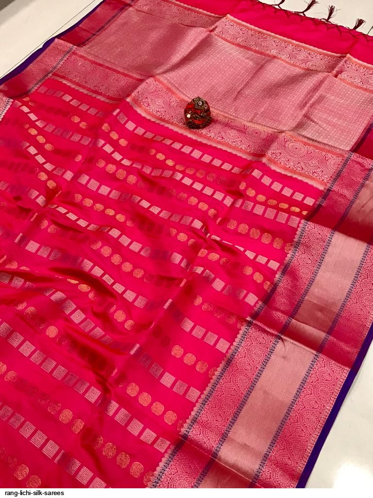 RANG LICHI SILK SAREES D