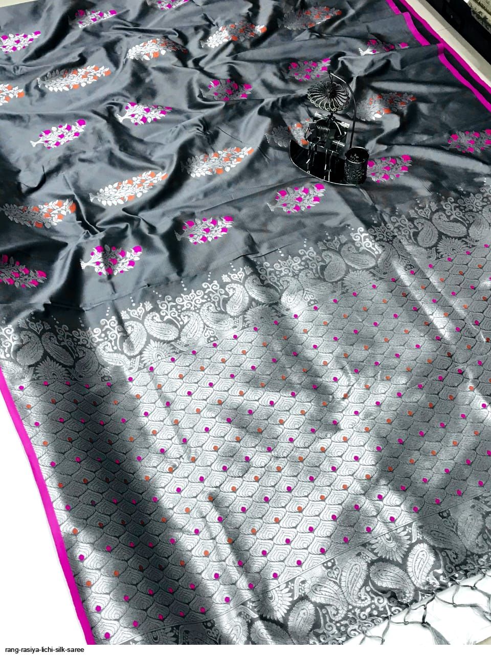 RANG RASIYA LICHI SILK SAREE C