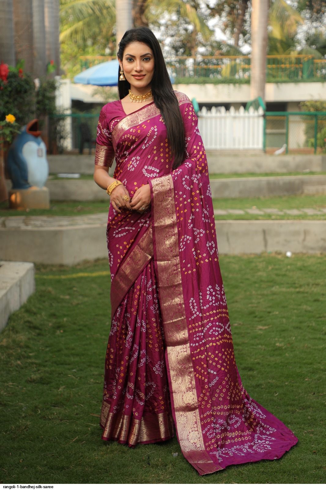 Rangoli Sarees in Thane West,Mumbai - Best Bandhani Saree Retailers in  Mumbai - Justdial